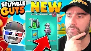 STUMBLE GUYS 3D with the NEW SKIN! - STUMBLE GUYS ITA