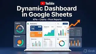Build a Dynamic Dashboard in Google Sheets | Apps Script Tutorial Hindi 