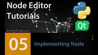 Node Editor Tutorial 05: How to implement Node