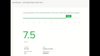 Fiverr US Basic English Test Answers I 13 October 2022 Score 7.5