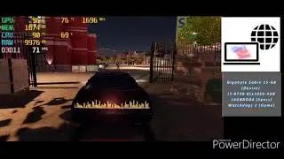 Watchdogs 2 performance on the Gigabyte Sabre 15-G8