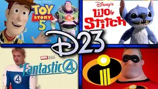 All D23 Announcements Full Breakdown (Trailers & First Looks)