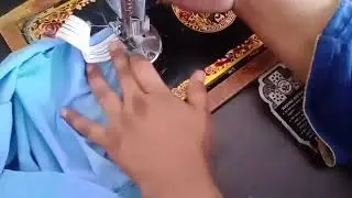PLATES KY SATH ILASTIC SLEEVE DESIGN CUTTING AND STITCHING TUTORIAL IN URDU HINDI