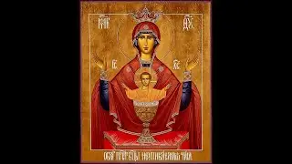 Молебен с акафистом иконе Божией Матери именуемой «Неупиваемая Чаша»