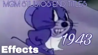 MGM STUDIOS END TITLES (1943) EFFECTS
