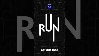 Easily Extend & Stretch Text in After Effects 