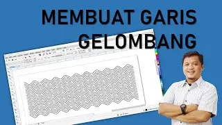 Belajar CorelDRAW:  Membuat Garis Gelombang dengan Cepat