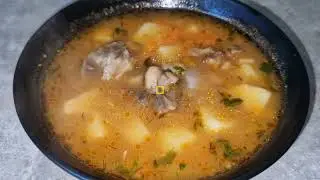 Суп харчо из говядины с рисом