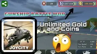 Unlimited Gold and Coins in Gunship Battle mod.