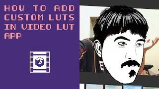 How To Add Custom LUTS In Video LUT app