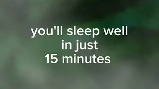 sleep in 15 minutes.  river sound and singing birds. #virtualenvironment #relaxing