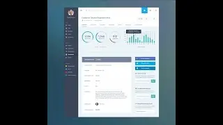 Designing Dashboard UI Using JavaFx | Java Design