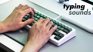 the calming sounds of a mechanical keyboard 😌