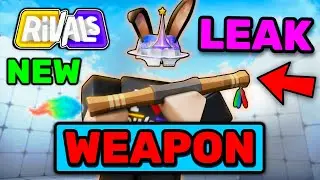 A NEW WEAPON got LEAKED... (Roblox Rivals News)