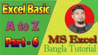 Excel tutorial for beginners Part-6| BASAR360XL ACADEMY