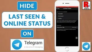 How to Hide Last Seen & Online Status on Telegram Messenger