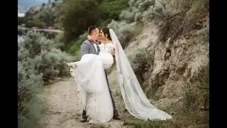 Elegant Vineyard Wedding with neverending Okanagan views - Oak Estate Summerland - Steph & Trev