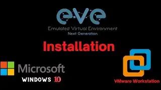 How to install EVE-NG emulation on a VMware workstation in Windows 10 😁👍😁