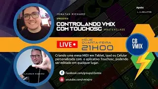 Controlando vMix com TouchOsc - MasterClass