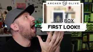 FIRST LOOK Archer and Olive Sub box March SNEAK PEEK