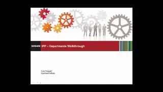 Department Concept: 011 Departments Walkthrough