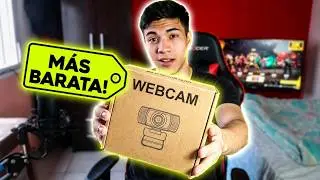 La WEBCAM mas BARATA para CREAR CONTENIDO