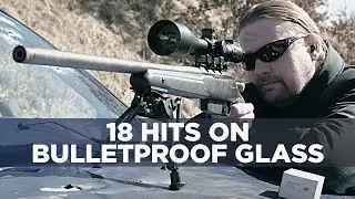 Bulletproof glass test AK 47: Can it stop 17 shots?