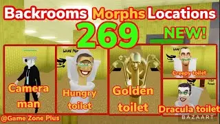 GET ALL MORPHS IN UPDATE 269, ROBLOX BACKROOMS MORPHS  #backrooms #roblox