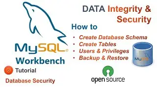 How to Create MySQL Database, add Tables, Grant Privileges and Import Data in MySQL Workbench