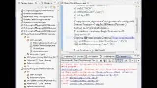 Hibernate Chapter17 - Query thru Query API