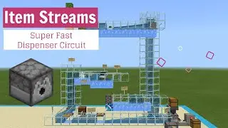 Minecraft Item Water Streams!  Moving Items every Direction! 1.16+
