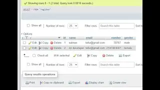 Form validation and submit data in database MySQL in PHP using PDO