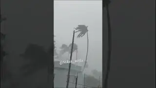 DANA CYCLONE AT KENDRAPADA DISTRICT, Odisha  🌀🌧🌦⛈️ #breakingnews #danacyclone #odisha