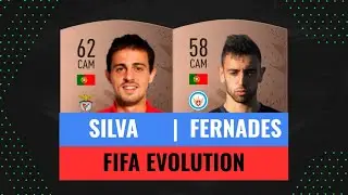 Bernardo Silva VS Bruno Fernandes | FIFA EVOLUTION | FIFA 13-23