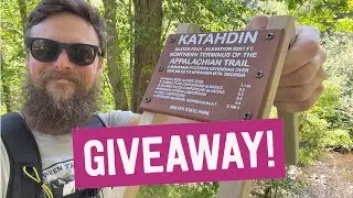 Trail Magic! Katahdin Sign Giveaway!