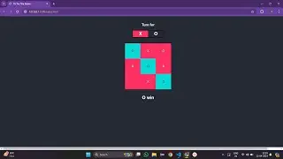 Tic Tac Toe Game Using JavaScript || Step By Step Tutorial
