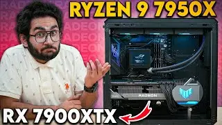 All AMD Gaming PC Build : Ryzen 9 7950X and Radeon RX 7900XTX