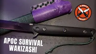 A.P.O.C. Survival Wakizashi - Not Perfect, but Close Enough 👍