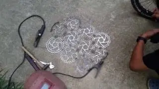 超高級バーベキュー網完成(^o^)丿　　（笑）