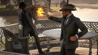 Red Dead 2 -  Brutal Kills Compilation - Bloody Shotgun Gameplay  - Funny Ragdoll Physics - Violent