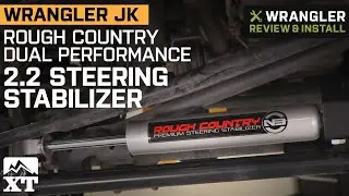 Jeep Wrangler JK Rough Country Dual Performance 2.2 Steering Stabilizer Review & Install