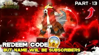 New Redeem Codes Of Idle Monster Go - Subscriber Name Redeem Code Part-13