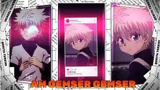 PRESET AM DI BAWA 5 MB🥀 || GEMSER GEMSER🐱 || ANIME KILLUA