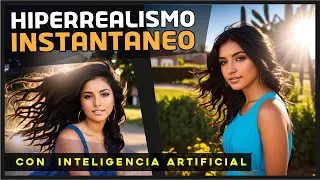 Genera imagenes HIPERREALISTAS en segundos con INTELIGENCIA ARTIFICIAL