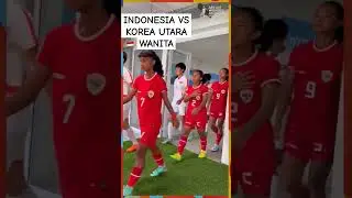 Indonesia VS Korea Utara wanita #afc #football