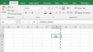 Absolute vs Relative Cell References in Excel