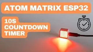 Countdown Timer Using ATOM Matrix ESP32