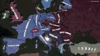 West vs East Hoi4 Timelapse