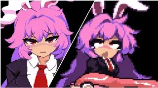 [H] - Cute Bunny Girl In Tentacle Cave Stage