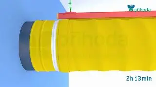 PRIHODA Fabric Ducting Mounting Instruction Installation 5AILHelix
